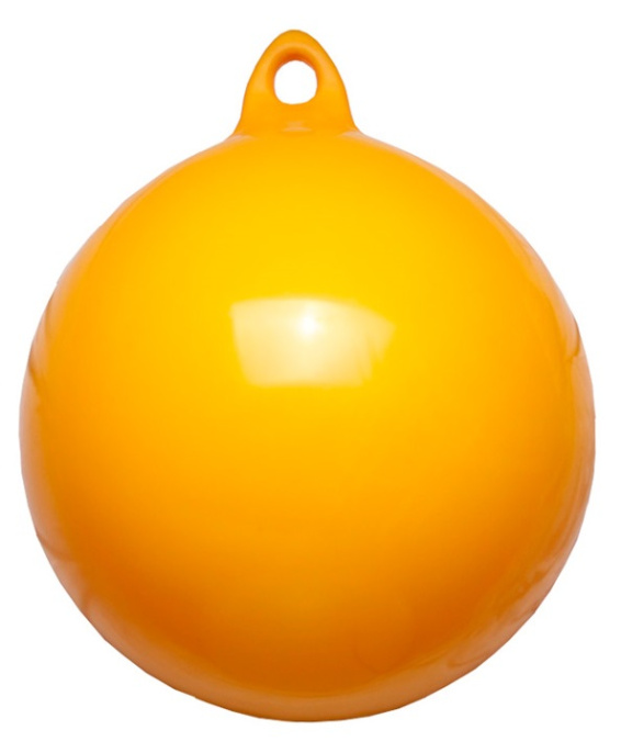 Буй Majoni Float 350х400 мм маркерный надувной желтый (10005498)